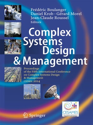 cover image of Complex Systems Design & Management